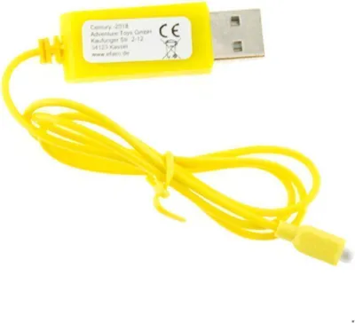Produktbild von 002 USB-Ladekabel | 3,7V | 250mAh | Eckiger Stecker (klein) | LS6010, LS6020, Firestorm Gold