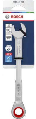 Obrázek produktu pro Klíč kombinační, očkový a křížový, 12 mm