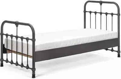 Produktbild von Metallbett Erma 90x200 cm – anthrazit