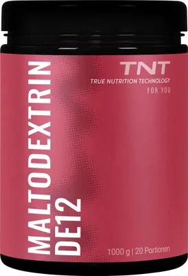 Produktbild von TNT Maltodextrin DE12 (1000g) Kohlenhydrat Pulver für Ausdauersport oder als Weight-Gainer