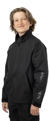 Produktbild von BAUER TEAM MIDWEIGHT Jacke - Junior -S24, Größe:YS, Farbe:schwarz