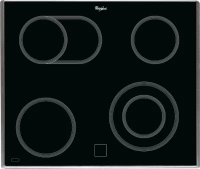 Produktbild von Whirpool Kochfeld AKT 157 IX 4 SprintStar Kochzonen DUO-Zweikreis Kochzone