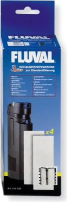 Produktbild von Fluval Schaumstoffpatrone zur Standardfilterung für Fluval 3 plus