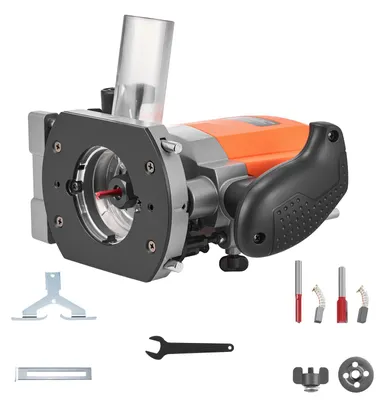 Produktbild von SucceBuy Oberfräse 1200 W, einstellbare Drehzahl, Fräsmaschine mit Tauchbasis, Staubabsaugung & Parallelanschlag, ideal für Holzarbeiten, Kantenbearbeitung und Heimwerkerprojekte, kabelgebunden
