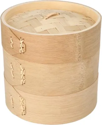Produktbild von Dampfgarer Bambus "ASIA" Ø 15 cm · 13,5 cm 3-teilig