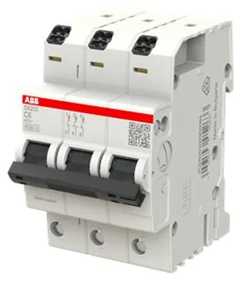Obrázek produktu pro ABB SX203-B20, Miniaturní obvodový jistič, 6000 A, IP20