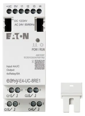 Produktbild von Eaton Ein-/Ausgangserweiterung Schraubklemmme EASY-E4-UC-8RE1