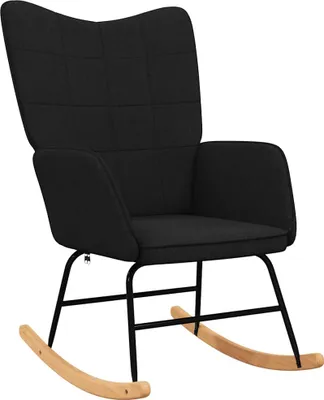 Obrázok produktu pre hojdacie kreslo vidaXL Black Fabric