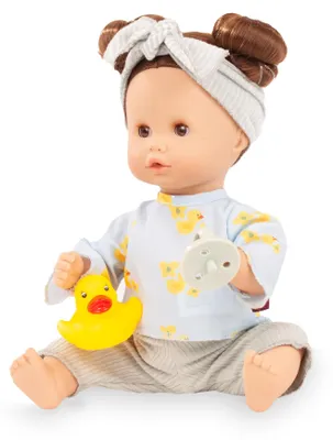 Produktbild von Götz 2653264 Sleepy Aquini Girl Little Duck Puppe 33 cm Badepuppe 6-TLG