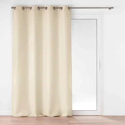 Produktbild von Fertiggardine SOLINE mit Ösen aus Polyester, natur, 140 cm x 280 cm