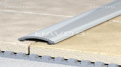 Produktbild von Übergangsprofil Ausgleichsprofil 40mm Alu eloxiert champagne selbstklebend C 02
