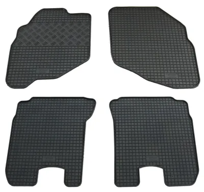 Gummifußmatten Set für Honda Jazz 1 (2003-2007) + City (2006-), 4-teilig
