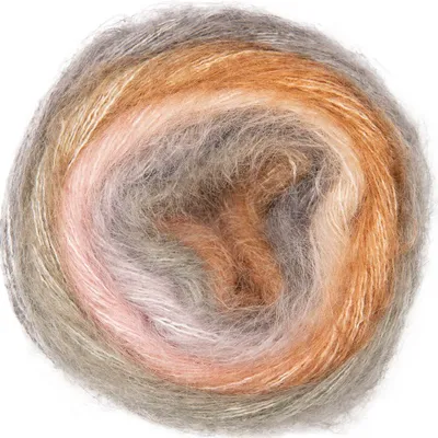 Produktbild von Rico Design | Essentials Super Kid Mohair Loves Silk Print | 50g 375m terra