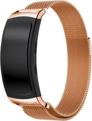 Produktbild von BStrap Milanese Armband für Samsung Gear Fit 2, rose gold