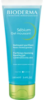 Produktbild von BIODERMA Sébium Gel moussant sanft klärendes Reinigungsgel, 100 ml Gel