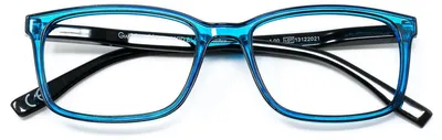 Image de Lunettes de lecture unies Gianmarcoventuri avec filtre anti-lumière bleue, bleu-noir, +1,00
