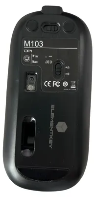 Productafbeelding van ELEMENTKEY MIX6 – Draadloze 2 in 1 Muis - Bluetooth 5.0 + 2.4Ghz USB – Optische