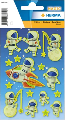 Immagine prodotto di Adesivi neon HERMA: Luca sulla Luna