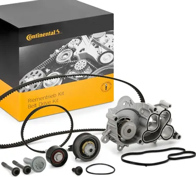 Produktbild von Continental ContiTech CT1167WP2PRO Zahnriemensatz + Wasserpumpe für VW Golf VII Schrägheck (5G1, BQ1, BE1, BE2) Polo Schrägheck (6R1, 6C1) TIGUAN