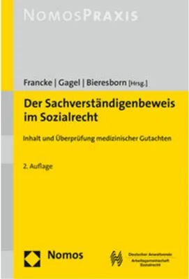 Produktbild von Der Sachverständigenbeweis im Sozialrecht