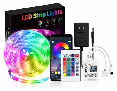 Immagine prodotto di INF Kit di strisce luminose LED intelligenti con WiFi e controllo vocale, 40 m 10 m