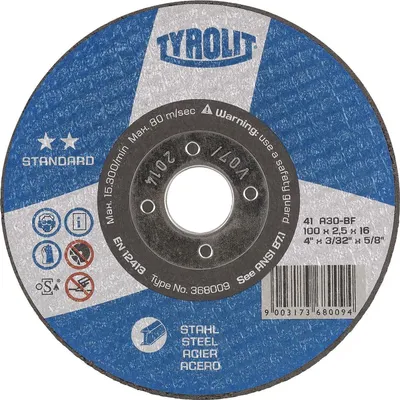 Produktbild von Trennscheibe gerade Standard** 115 x 2,5 mm Form 41