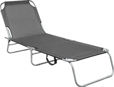 Produktbild von Aga Klappbarer Garten-Liegestuhl MR4255-Grey