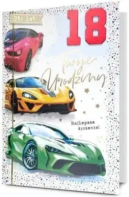 Zdjęcie produktu dla Karnet Urodziny 18 - Pan Dragon