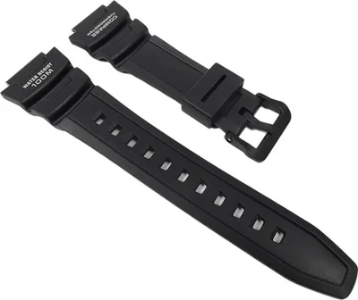 Produktbild von Casio Uhrenarmband Resin schwarz für SGW-500H SGW-500