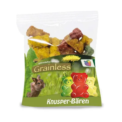 Immagine prodotto di JR FARM Orsetti croccanti - Snack per tutti i pappagalli 30g