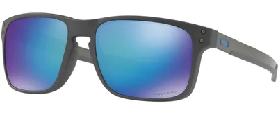 Produktbild von Oakley Holbrook Mix, Erwachsener, Männlich, Vollrand, Schwarz, Grau, Polarisierte Linse, Edelstahl