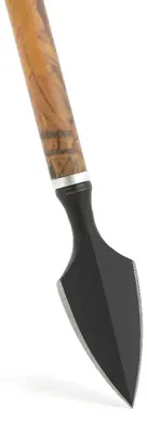 Produktbild von Jagdpfeilspitzen - Bogenschieß-Pfeilspitzen - 6 Stück - Kohlenstoffstahl - Breitspitzen - Mit Gewinde - Für die Bogenjagd - Typ 3
