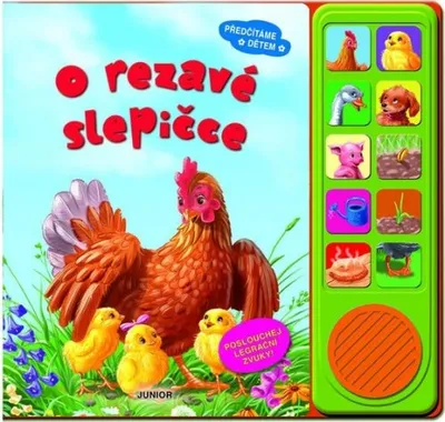 Obrázek produktu pro O rezavé slepičce - Poslouchej legrační zvuky!