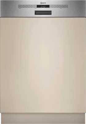Zdjęcie produktu dla Neff GILEB00P, Częściowo wbudowany, Pełny rozmiar (60 cm), Stal nierdzewna, Przyciski, Szuflada, Polinox / stal nierdzewna