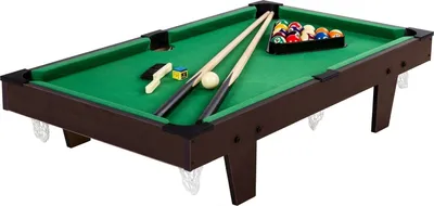 Obrázok produktu pre Mini biliardový stôl GamesPlanet® MICRO, hnedý