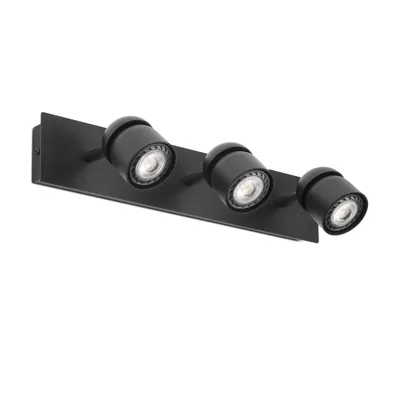Produktbild von Faro 40667, Oberfläche, 3 Glühbirne(n), GU10, IP20, Schwarz