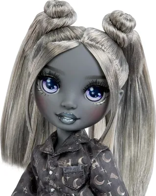 Produktbild von Rainbow High Shadow High Fashion Doll Girls' Night - Luna (grey hair), Modepuppe, Weiblich, 4 Jahr(e), Junge/Mädchen, 260 mm, Grau