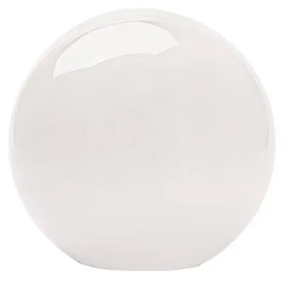 Image de Verre de rechange sphérique pour lampe, Ø 350 mm, blanc opale brillant, verre pour luminaire, abat-jour sphérique, ouverture 150 mm