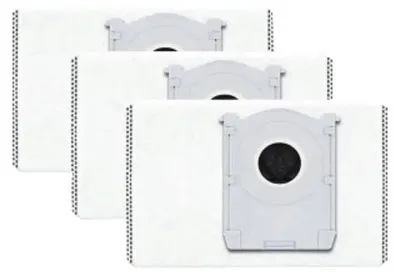 Obrázok produktu pre Ecovacs PROD_DE_3044611, Vrecko na prach, Robotický vysávač, X11 PRO OMNI/T90/X12 PRO OMNI, 3 kusov