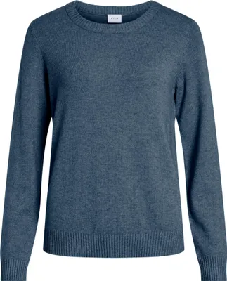 Image de VILA Pull-over en tricot fin à col rond VIRIL Taille : M