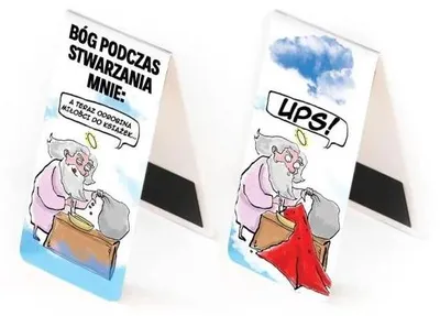Image de Marque-page magnétique - Oups  - Molom