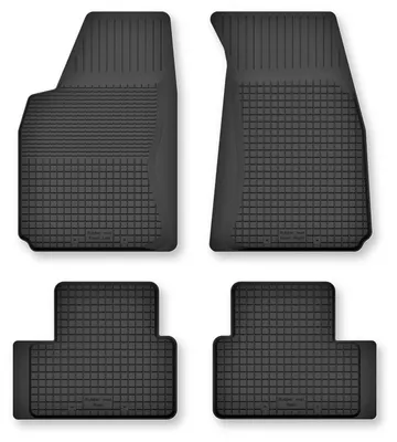 Zdjęcie produktu dla Dywaniki gumowe do Honda CR-Z 2010-2016 (coupé) – 4 szt., czarne, dobierane – Wielganizator Semi-Universal
