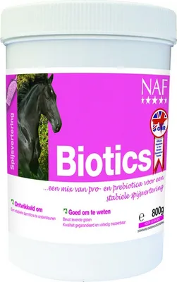 Produktbild von Biotics, hochwertige Probiotika und Präbiotika mit Vitaminen zur Wiederherstellung der natürlichen Darmfunktion