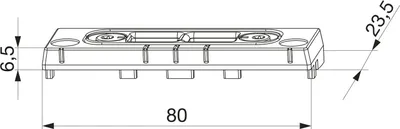 Obrázek produktu pro MACO úderník šroubů PVC 12/20-13, REHAU/OSMOPAN/VIVA PLAST, stříbrný (26460)