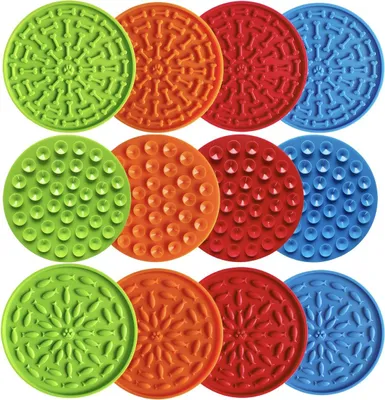 Produktbild von Pettimania Anti-Schling-Matte rund mit Saugnäpfen