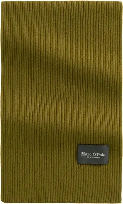 Produktbild von Marc O'Polo Mütze Knitted Beanie Green Mustard olivgrün