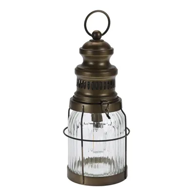 Produktbild von LED-Laterne im Vintage-Stil, 29 cm