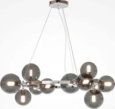 Produktbild von Maytoni Pendelleuchten Dallas Chrom, 11xG9, exkl. Leuchtmittel