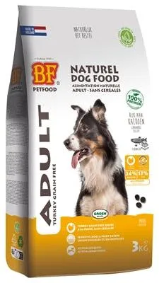 Productafbeelding van Bf Petfood Volwassen Hondenvoer, kalkoen, zonder granen