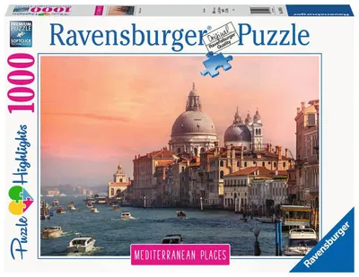 Zdjęcie produktu dla Ravensburger Puzzle 1000T. Śródziemnomorskie Włochy